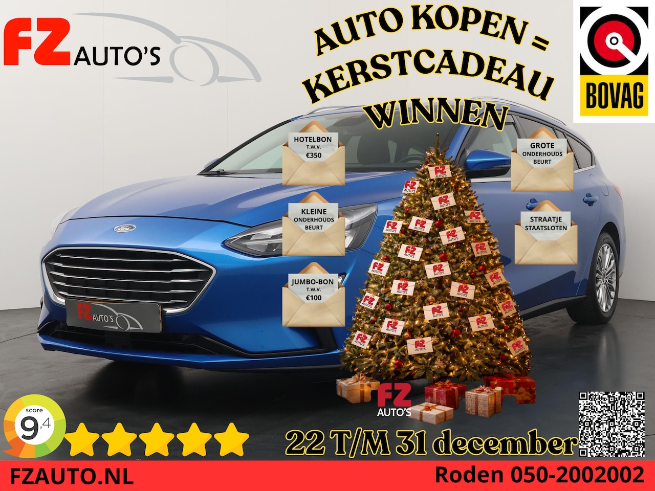 Ford Focus Wagon - 1.0 EcoBoost ST Line Business - Navigatie - Stoelverwarming - Camera - Parkeerassistent - AutoWereld.nl