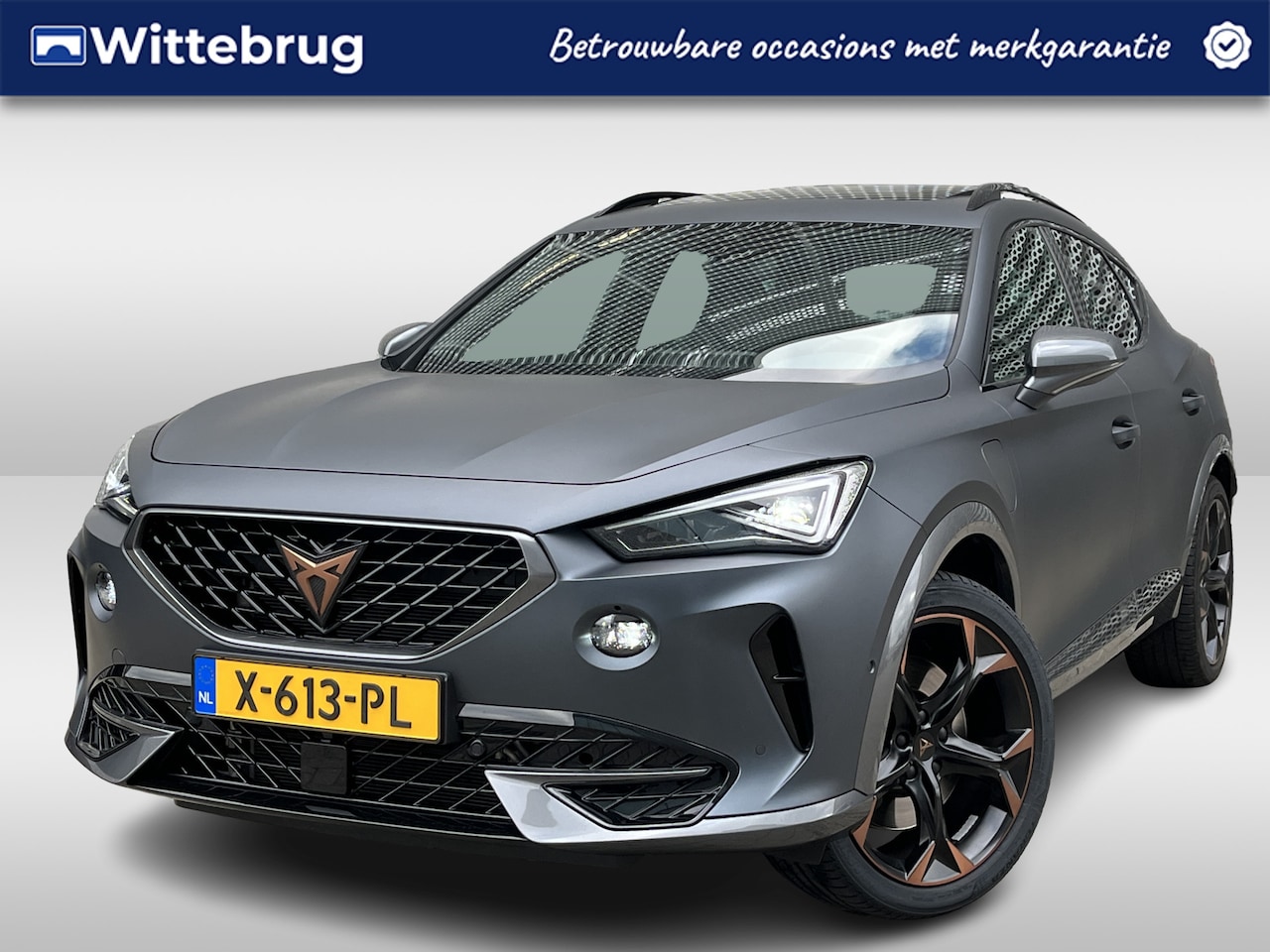 CUPRA Formentor - 1.4 e-Hybrid VZ Copper Edition / Pano / Navigatie / App connect / Leder / Stoelverwarming - AutoWereld.nl