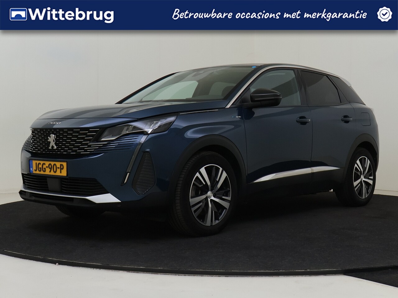 Peugeot 3008 - 1.6 HYbrid 225 Blue Lease Allure | LED voor & achterlichten | Achteruitrijcamera | Connect - AutoWereld.nl