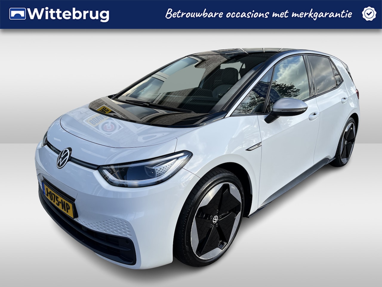 Volkswagen ID.3 - First Max 58 kWh / TREKHAAK/ PANO/ CAMERA/ PARK. SENSOREN/ IQ. LIGHT/ ERGO ACTIVE STOELEN/ - AutoWereld.nl