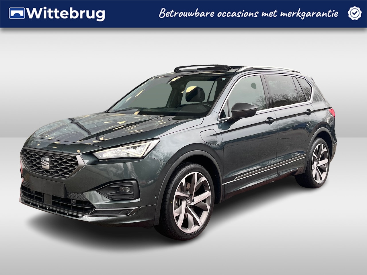 SEAT Tarraco - 1.4 TSI e-Hybrid PHEV 245pk DSG FR Business Intense / Panoramadak / Lederen Bekleding / Me - AutoWereld.nl