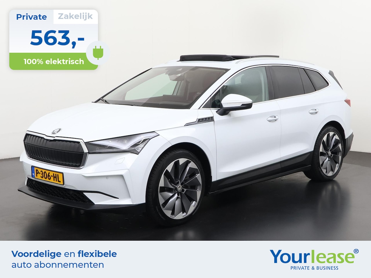 Skoda Enyaq iV - 80 | All-in 563,- Private Lease | 36 mnd Abonnement | - AutoWereld.nl