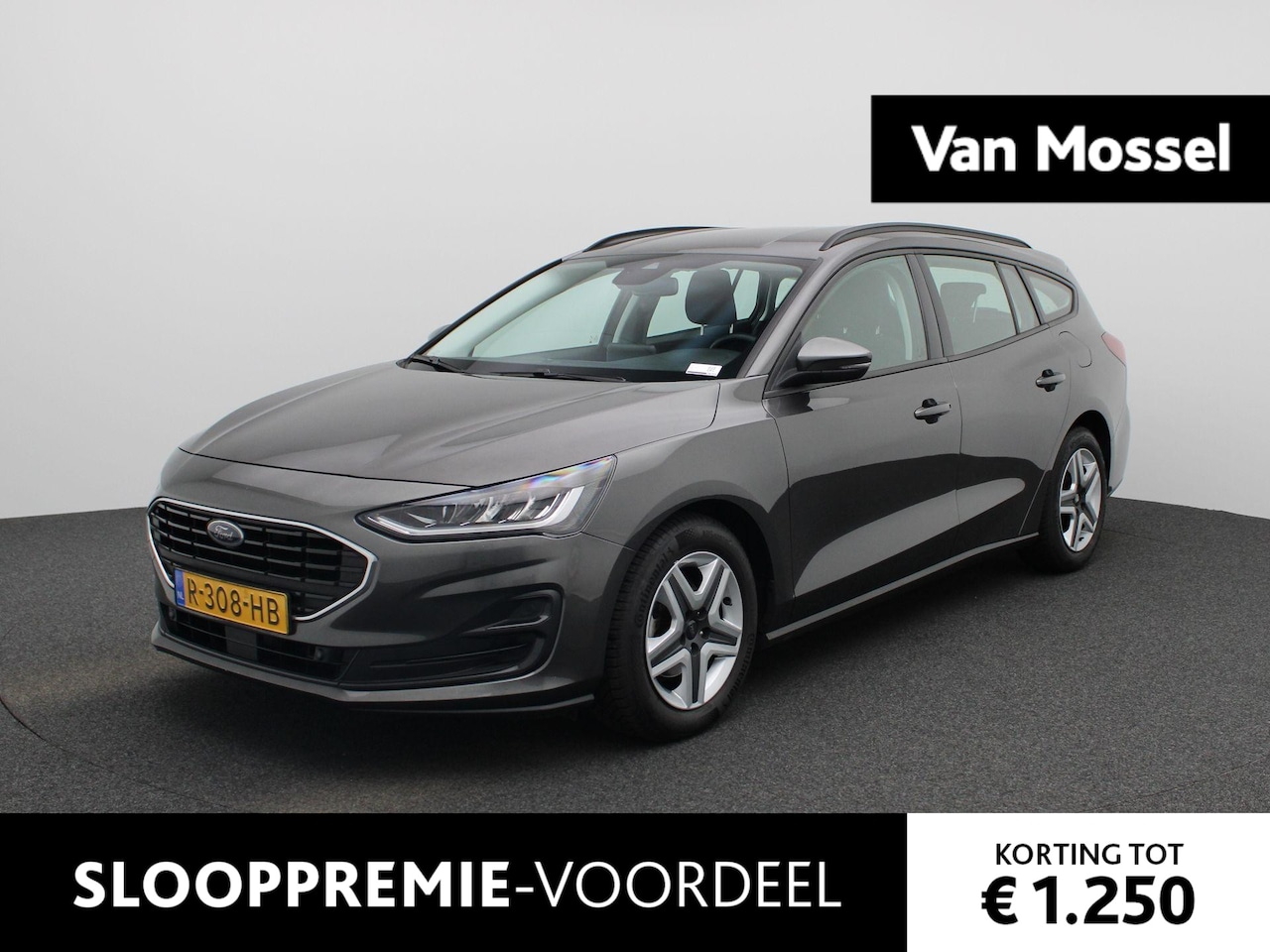 Ford Focus Wagon - 1.0 EcoBoost Hybrid Connected | Navigatie | Cruise control | Airco | Parkeer sensoren | DA - AutoWereld.nl