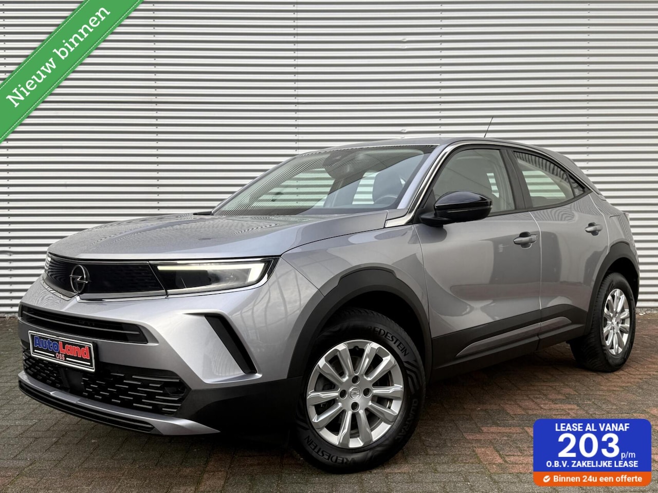 Opel Mokka - 1.2 Turbo Carplay 360 Camera Led Nieuw Model 2021 Eerste Eigenaar Hoge Instap Vol Opties N - AutoWereld.nl