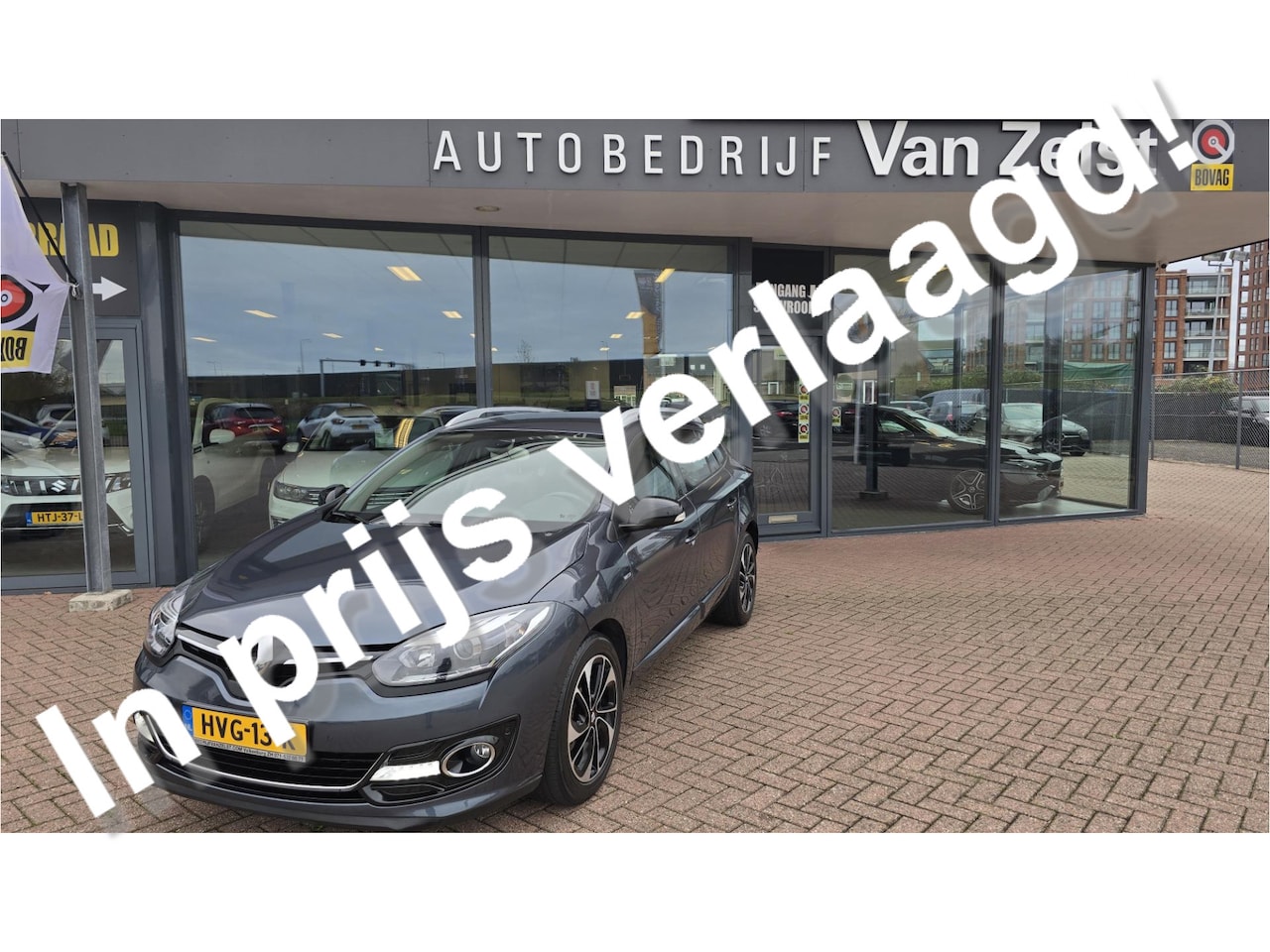 Renault Mégane Estate - 1.2 TCe Bose* 6 Bak * Navigatie * Half Leer * Parkeersensoren V+A * Climaat Controle * 17 - AutoWereld.nl