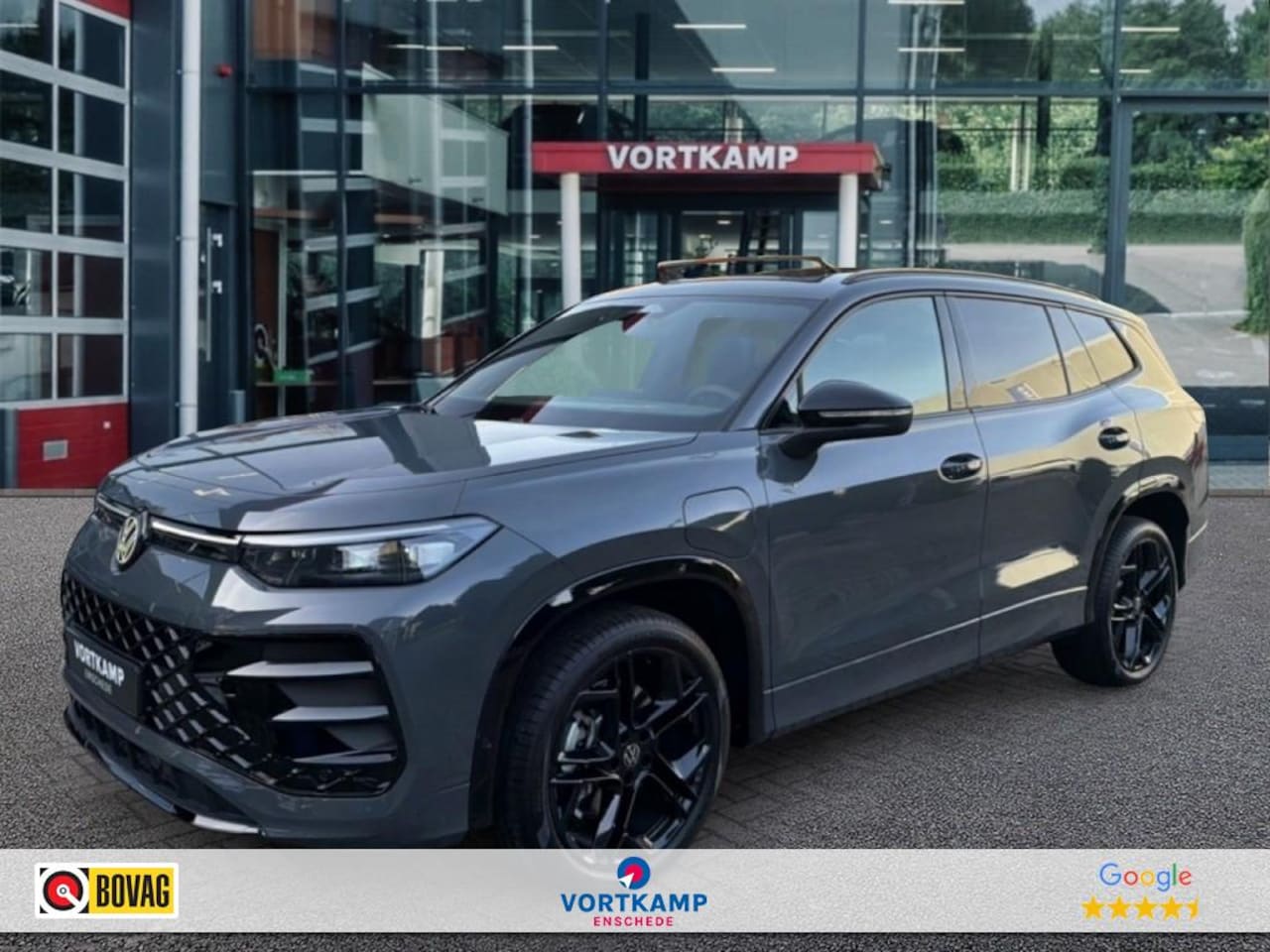 Volkswagen Tayron - 1.5 TSI EHYBRID R-LINE PANO-DAK/TREKHAAK/CAMERA/MEMORY/HenK/NAVI/ACC - AutoWereld.nl