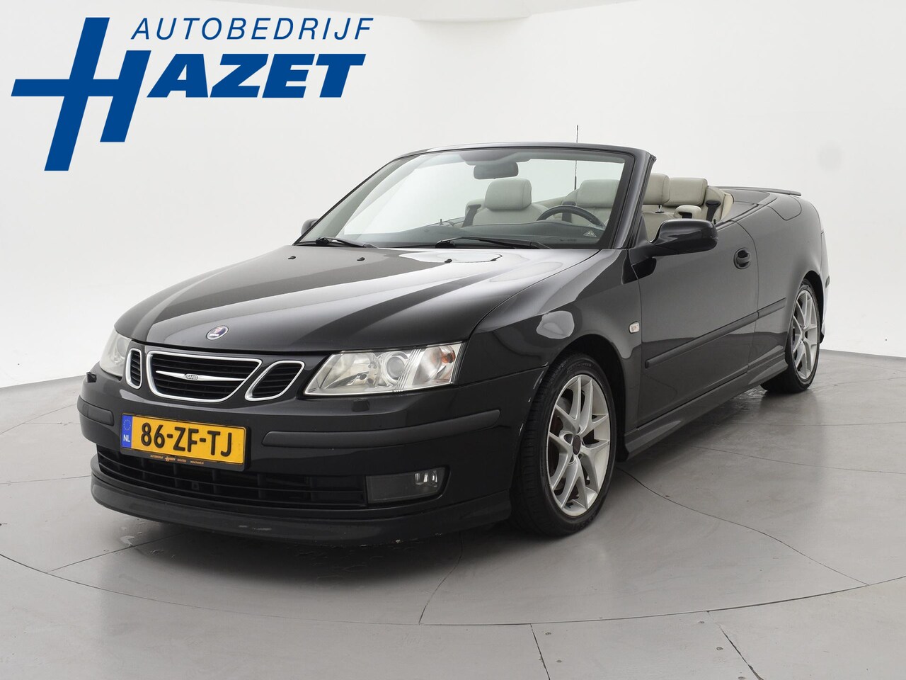 Saab 9-3 Cabrio - 2.0T 210 PK AERO AUT. + LEDER | TREKHAAK | STOELVERW. - AutoWereld.nl