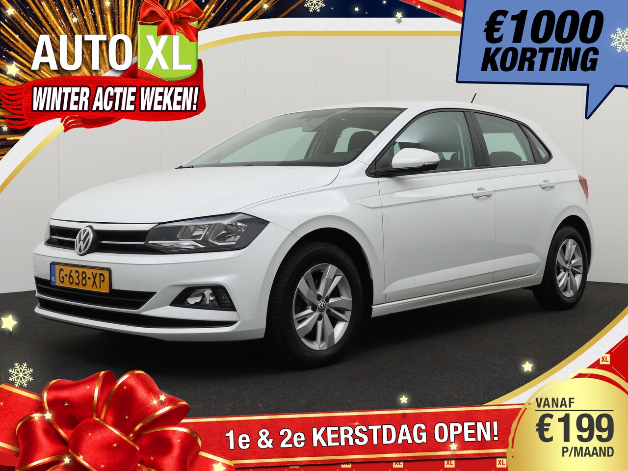 Volkswagen Polo - 1.0 96 PK TSI Comfortline Carplay Navi Adapt.Cruise LED 1k - AutoWereld.nl