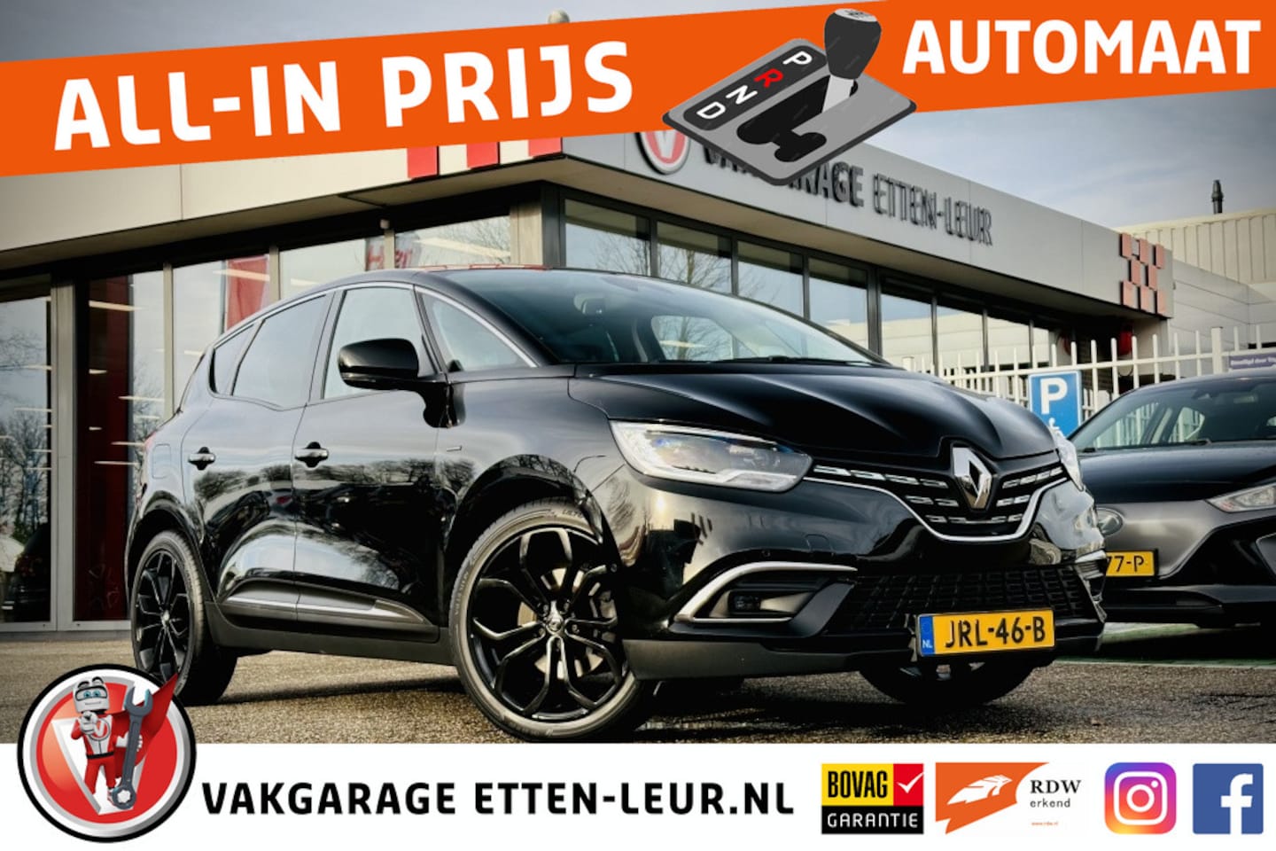 Renault Scénic - 1.3 158PK Intens Black Edition | CAMERA | HEAD UP | ADAPTIEVE CR - AutoWereld.nl