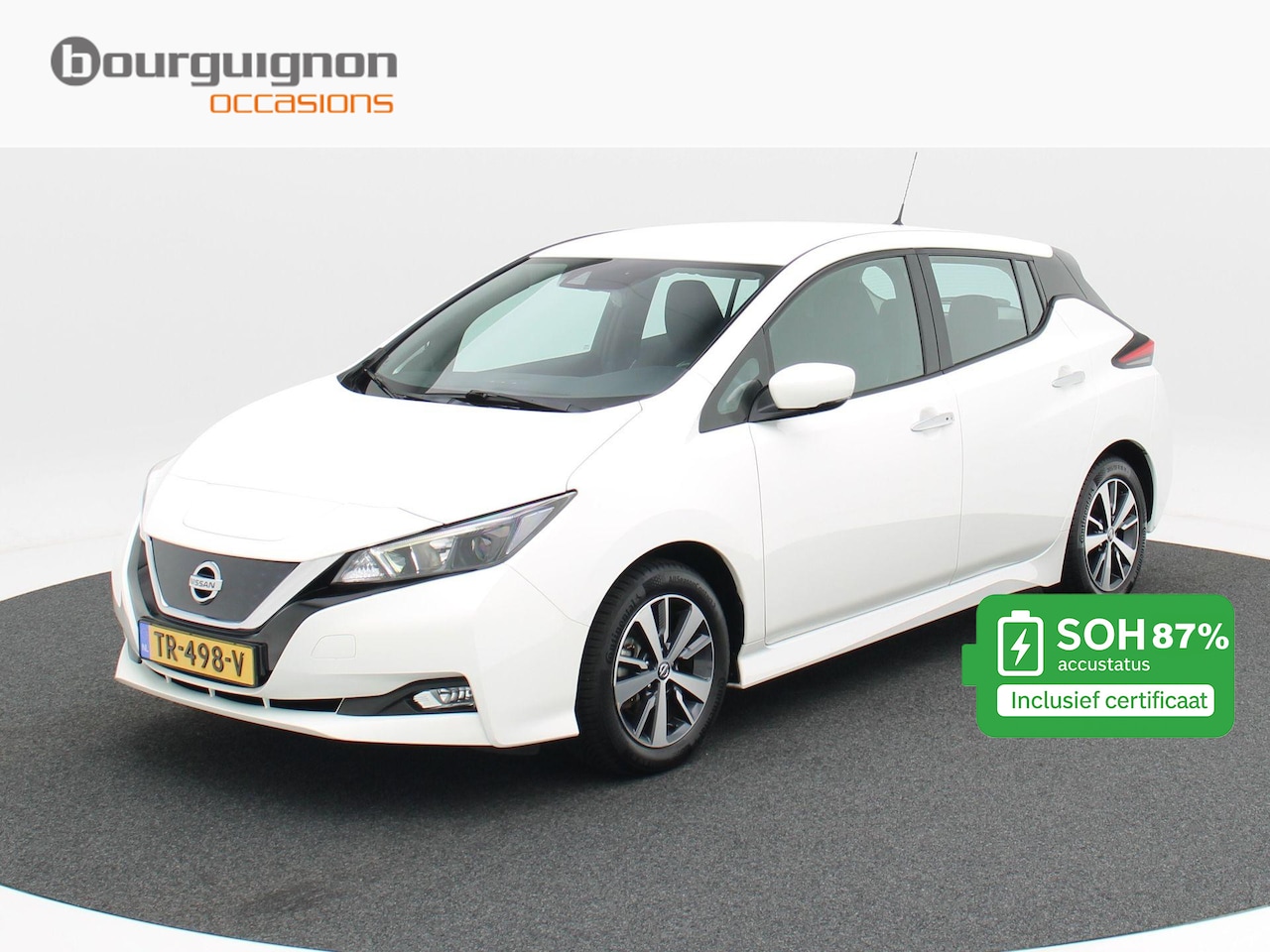 Nissan LEAF - Acenta 40 kWh | SOH 87% | LED | Cruise Control | Navigatieysteem | Airco | Parkeersensoren - AutoWereld.nl
