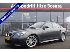 BMW 5-serie - 520i Automaat M-Sport LCI | Zwart Leder | Full Map Navi | Elek. Stoelen | HiFi Proffesiona