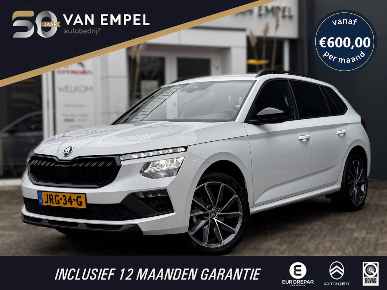 Skoda Kamiq - 1.5 TSI ACT Sport Business | Camera | Carplay | Stoelverwarming | Climate Control | Automa - AutoWereld.nl