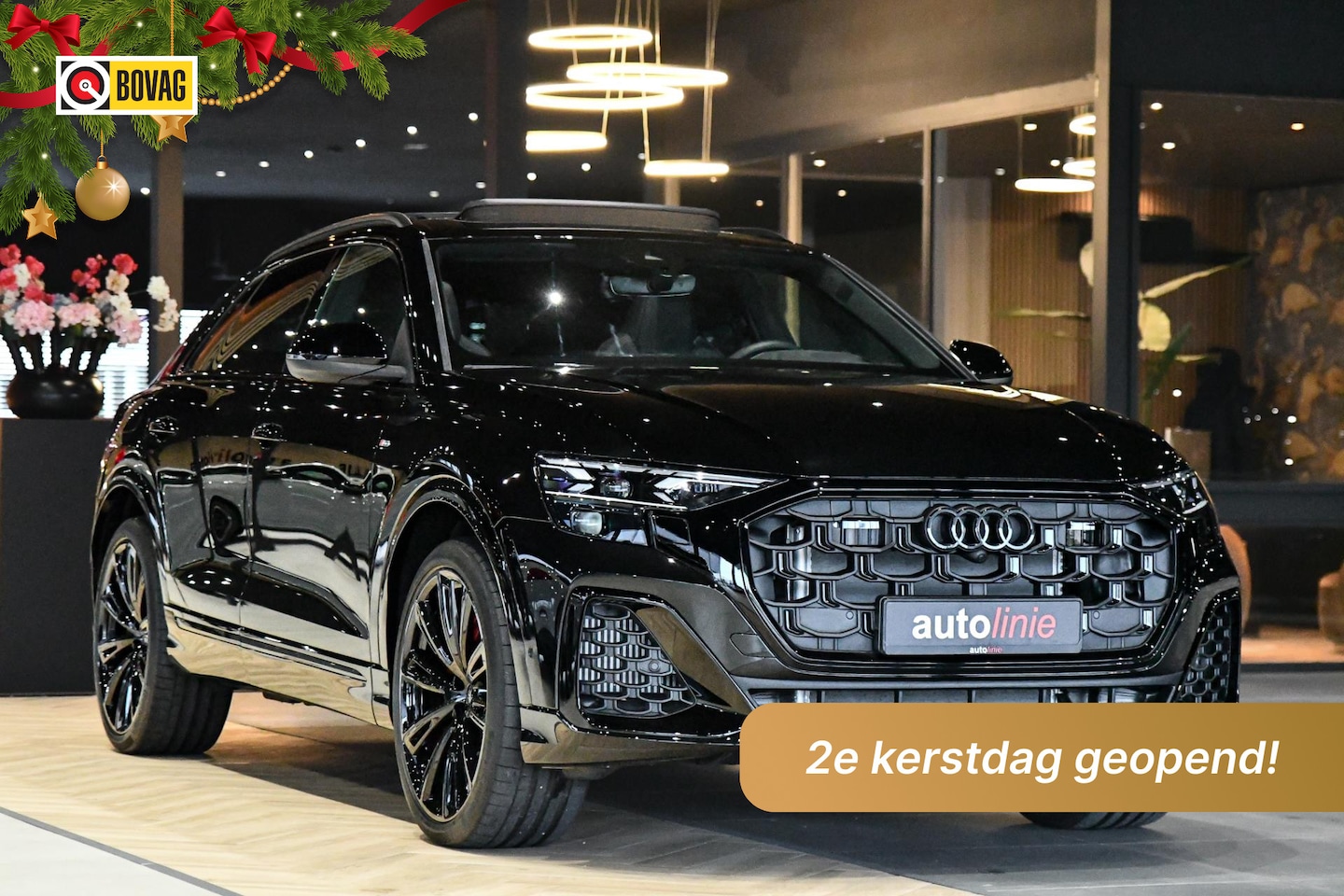 Audi Q8 - 60 TFSI e quattro Pro Line S Competition. RS Zetels, 4W Sturing, Softclose, Pano, Laser, B - AutoWereld.nl