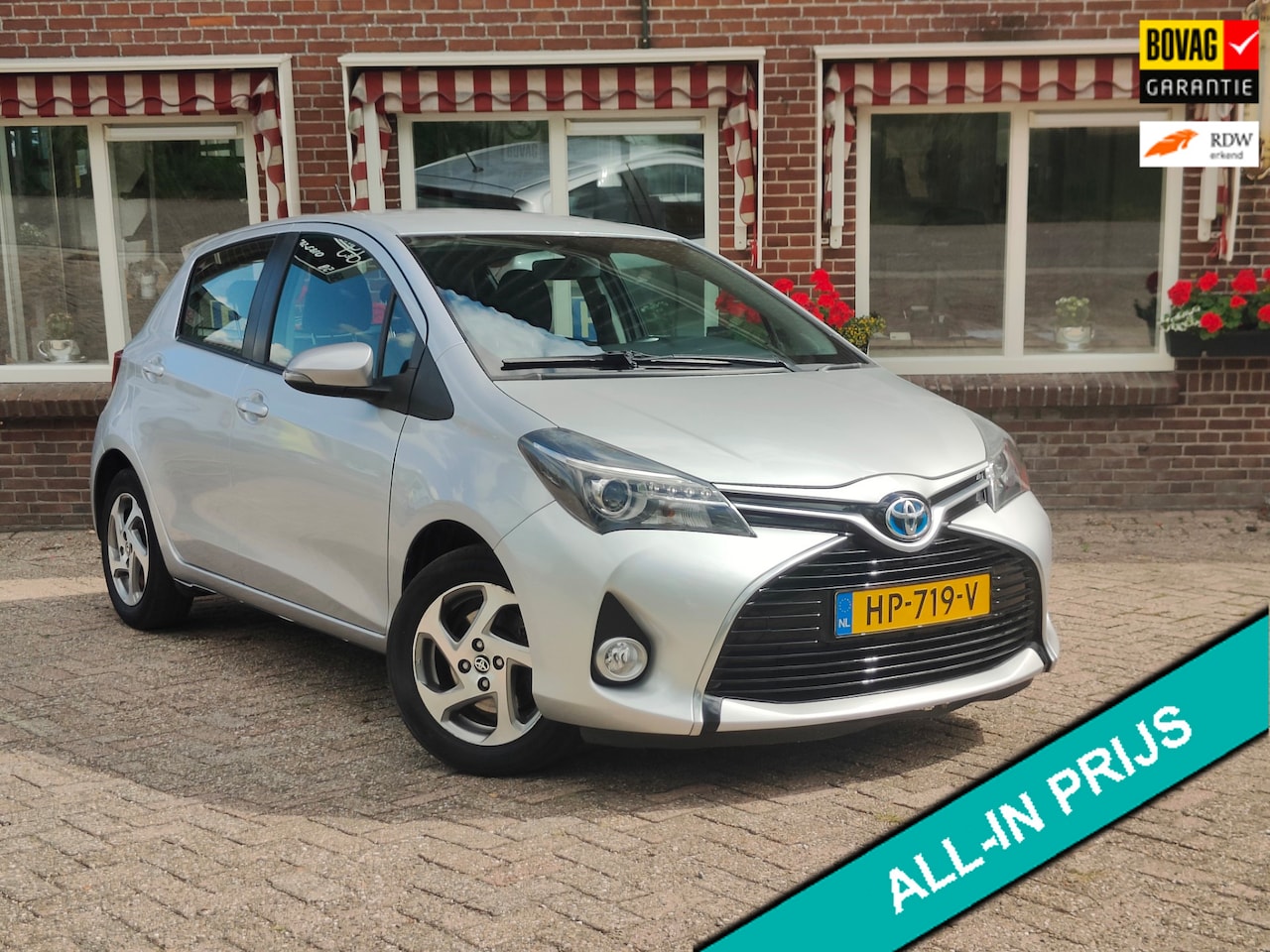 Toyota Yaris - 1.5 Hybrid Aspiration Aut. Clima Cruise LMV - RIJKLAAR - - AutoWereld.nl