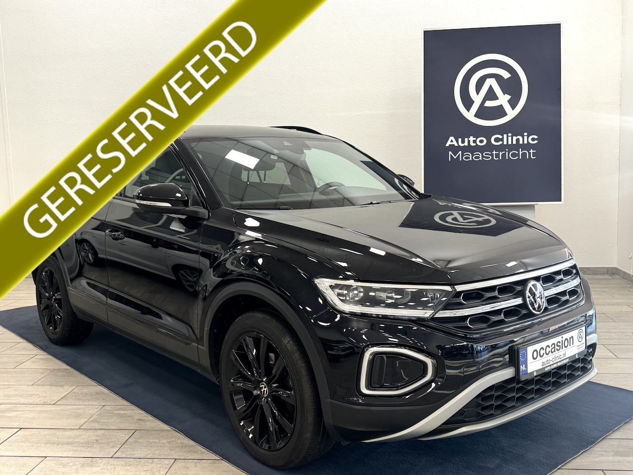 Volkswagen T-Roc - 1.5 TSI 150pk SPORT BLACK-STYLE / MASAGE / FULL LED / CAMERA / - AutoWereld.nl