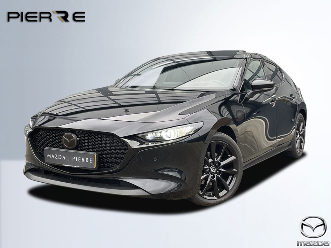 Mazda 3 - 2.0 e-SkyActiv-X M Hybrid 186 Exclusive-line | DESIGN PACK | DRIVER PACK | SOUND PACK | SU - AutoWereld.nl