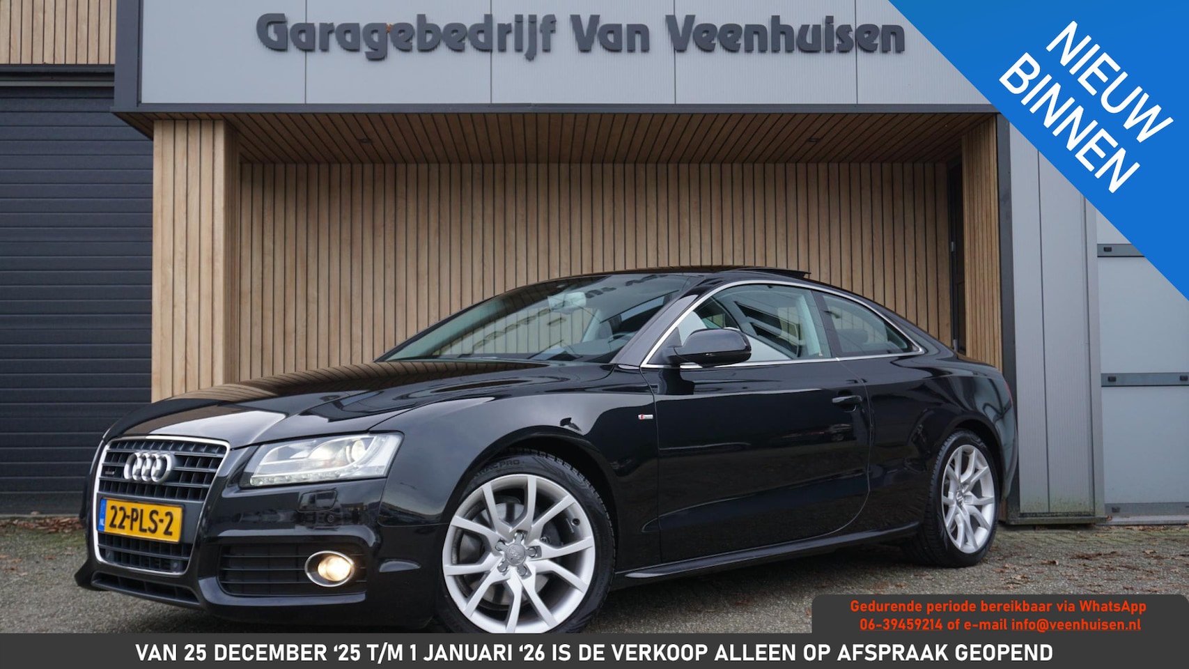 Audi A5 Coupé - 2.0 TFSI 211pk Quattro S-Line Pano.Dak B&O 18inch LM Leder/Alcantara Adaptive Cruise Xenon - AutoWereld.nl