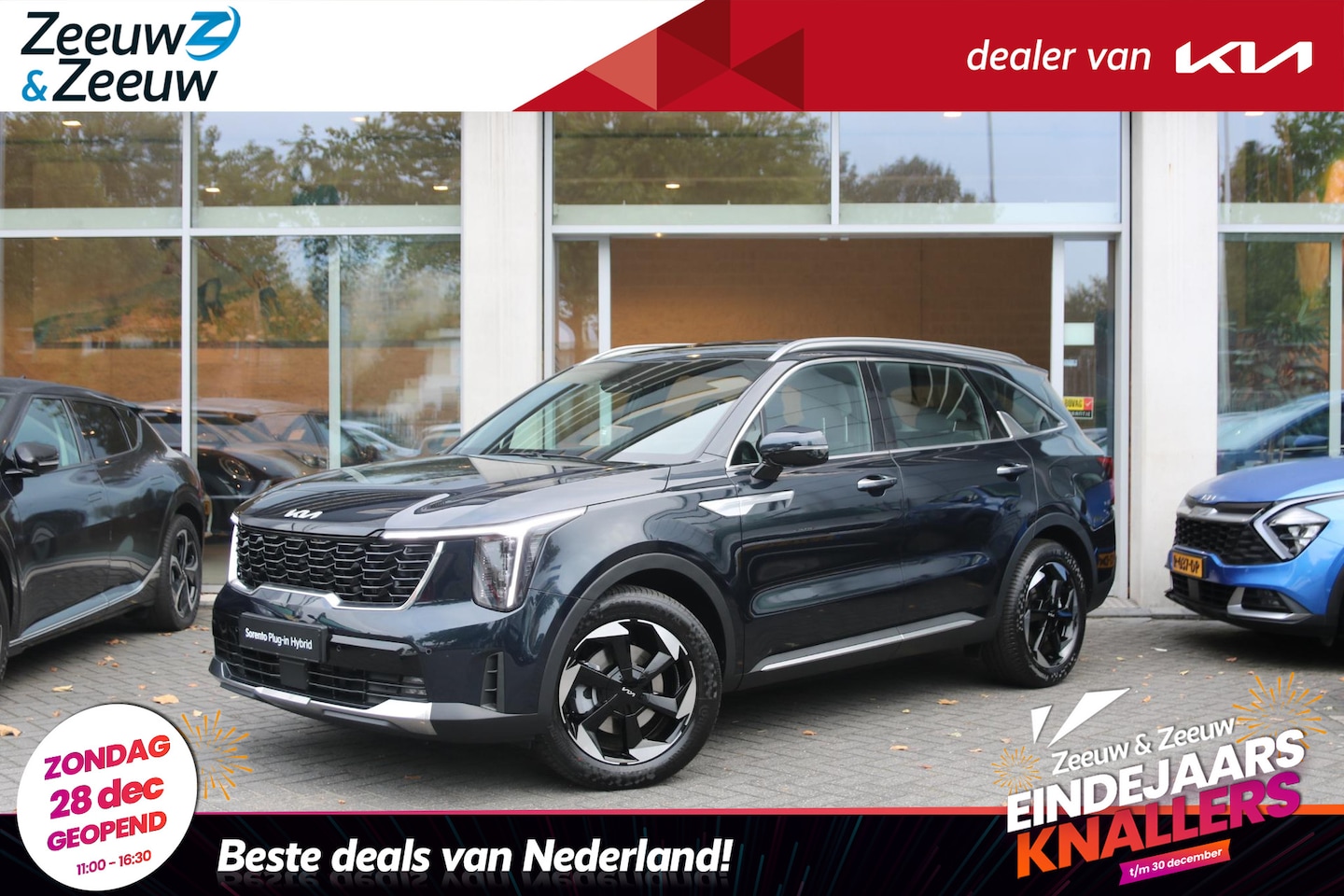 Kia Sorento - 1.6 T-GDi Plug-in Hybrid 4WD DynamicLine 7p. | Navi | Camera | Climate control | Stoel & S - AutoWereld.nl