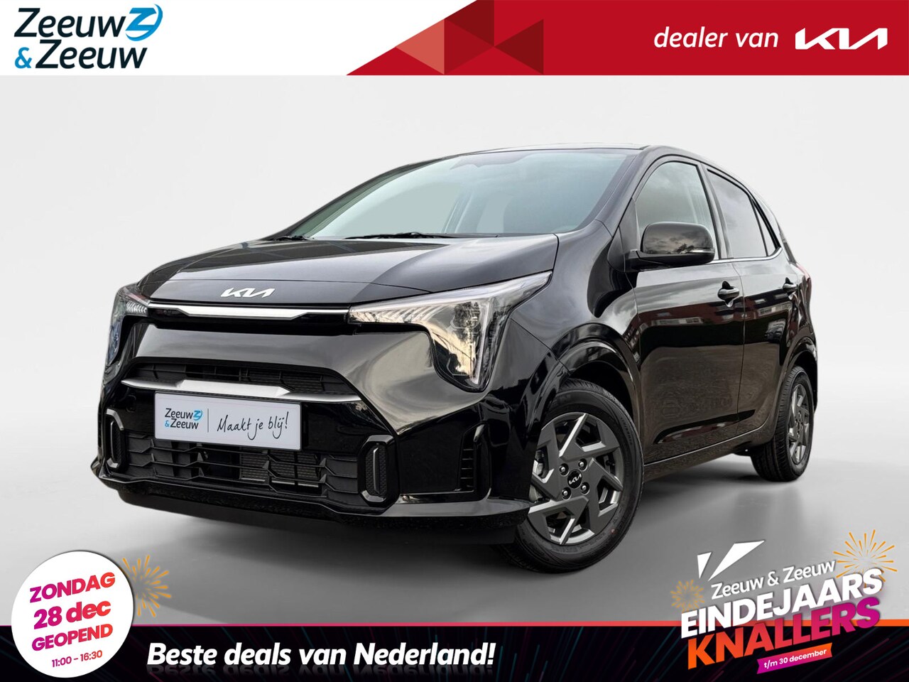 Kia Picanto - 1.0 GDi DynamicPlusLine | Enkele kleuren op voorraad bel voor info | € 1.250,- Inruilpremi - AutoWereld.nl