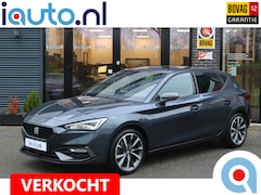 SEAT Leon - 1.4 TSI eHybrid 204pk PHEV FR Leder/LED/Keyless/Camera/elek. stoel+mem/DCC/ACC/18"