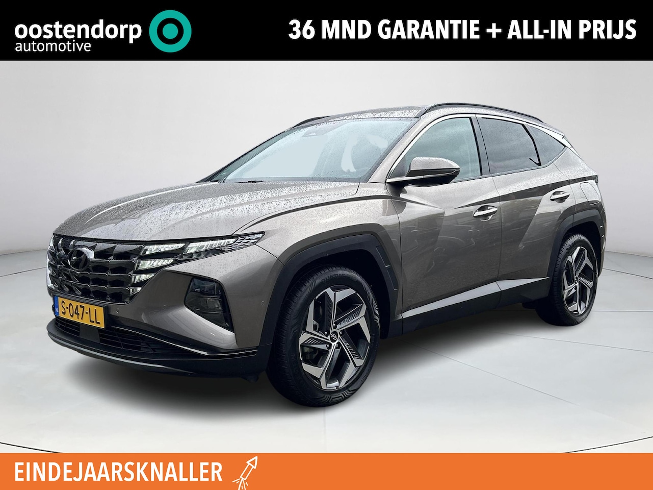 Hyundai Tucson - 1.6 T-GDI HEV Premium | Rijklaarprijs! | Trekhaak 1.650kg! | Leder |  Climate Control 3 zo - AutoWereld.nl