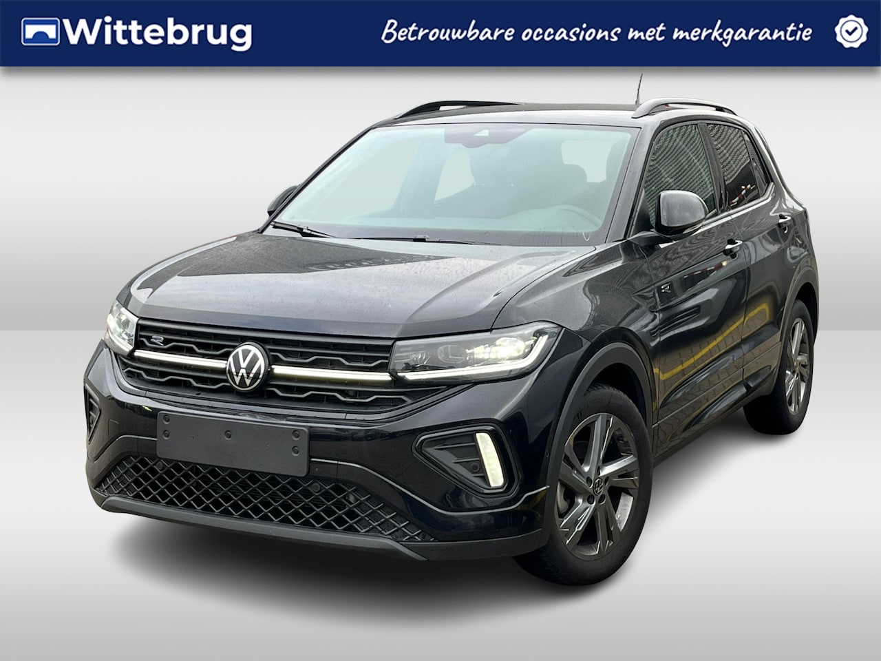 Volkswagen T-Cross - 1.5 TSI 150pk R-Line DSG Automaat Afneembare Trekhaak / Digital Cockpit / 17" lm velgen / - AutoWereld.nl