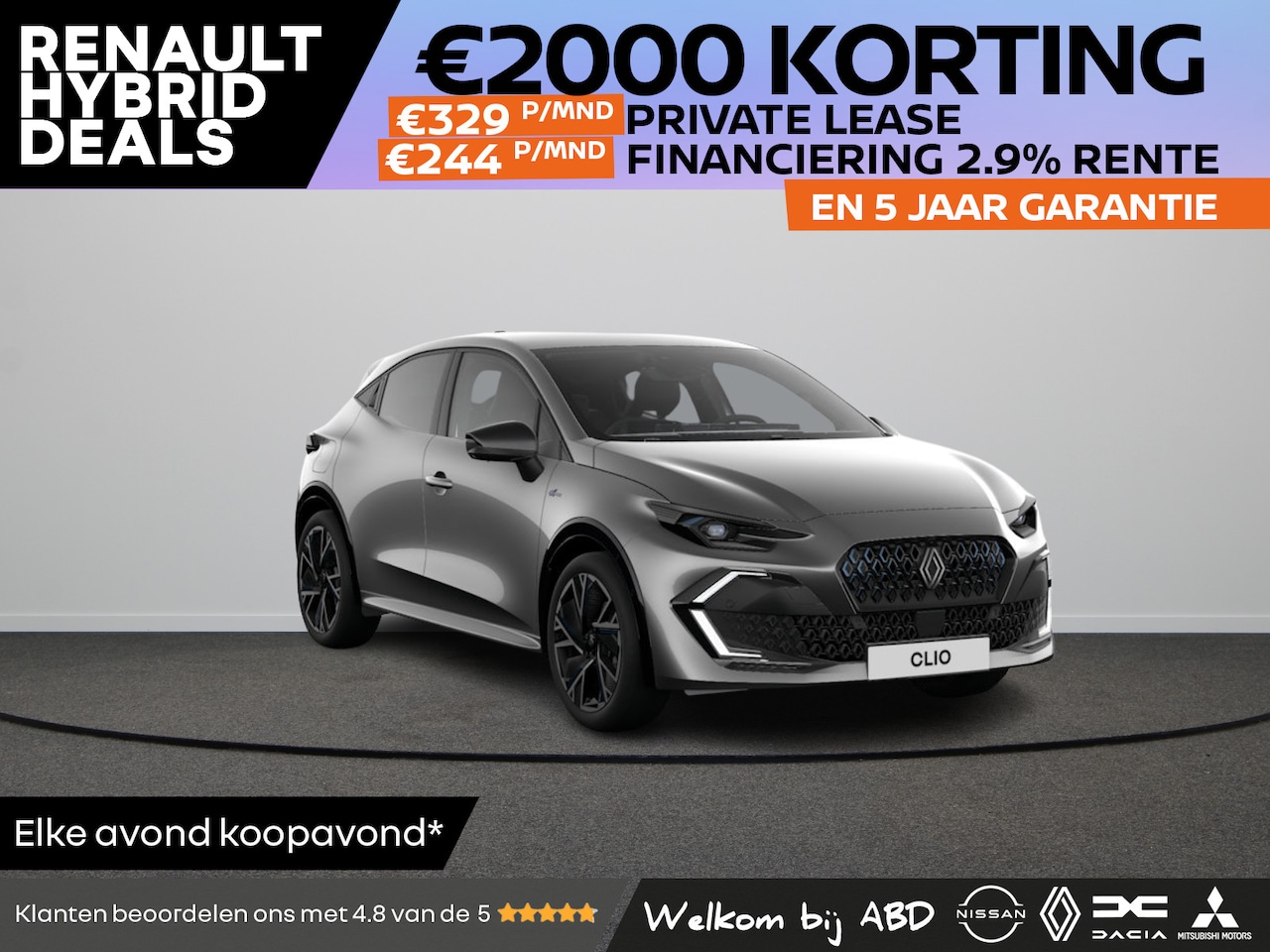 Renault Clio - esprit Alpine Full hybrid | Achteruitrijcamera | Elektronisch geregelde airconditioning | - AutoWereld.nl