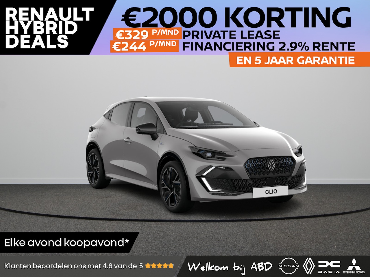 Renault Clio - esprit Alpine Full hybrid | Achteruitrijcamera | Elektronisch geregelde airconditioning | - AutoWereld.nl