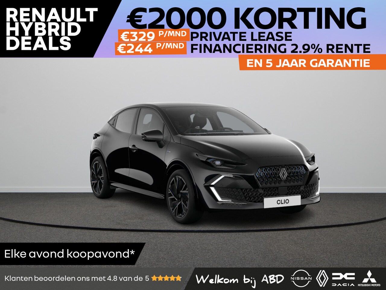 Renault Clio - esprit Alpine Full hybrid | Achteruitrijcamera | Elektronisch geregelde airconditioning | - AutoWereld.nl