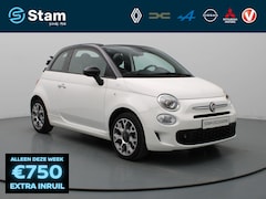 Fiat 500 C - 70pk Hybrid Hey Google Airco | Cruise | Carplay | Parkeersens. achter | Elektrisch vouwdak