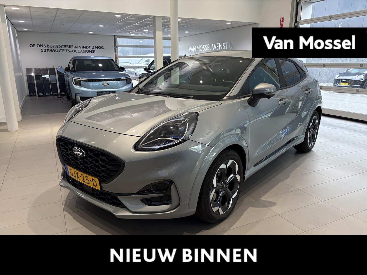 Ford Puma - 1.0 EcoBoost Hybrid ST-Line X | AUTOMAAT | STOEL,STUUR EN VOORRUITVERWARMING | ADAPTIVE CR - AutoWereld.nl
