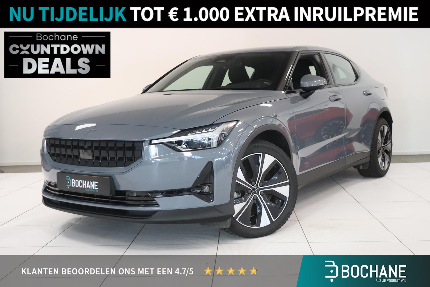 Polestar 2 - Standard Range Single Motor 69 kWh | Adaptieve Cruise control | 360° Camera | elektr. stoe - AutoWereld.nl