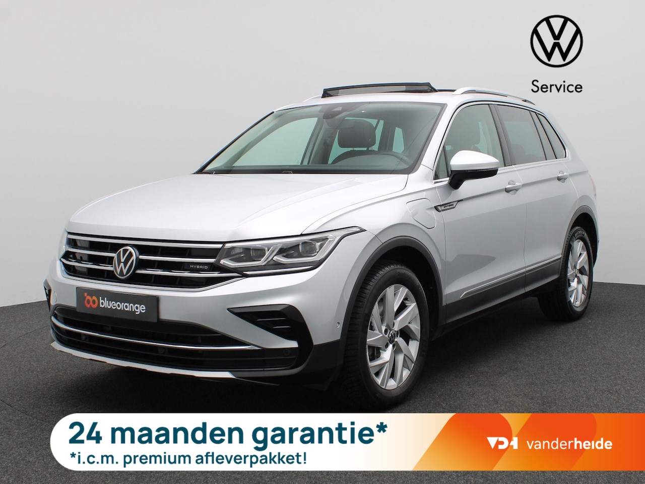 Volkswagen Tiguan - 1.4 TSI eHybrid Elegance SOH 100%, Pano-Schuifdak, Trekhaak, Keyless, Elektr. Achterklep, - AutoWereld.nl