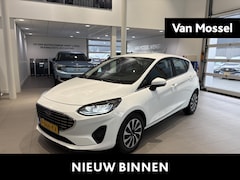 Ford Fiesta - 1.0 EcoBoost Hybrid Titanium | NAVI | CARPLAY | PARKEERSENSOREN ACHTER | ALL WEATHER BANDE