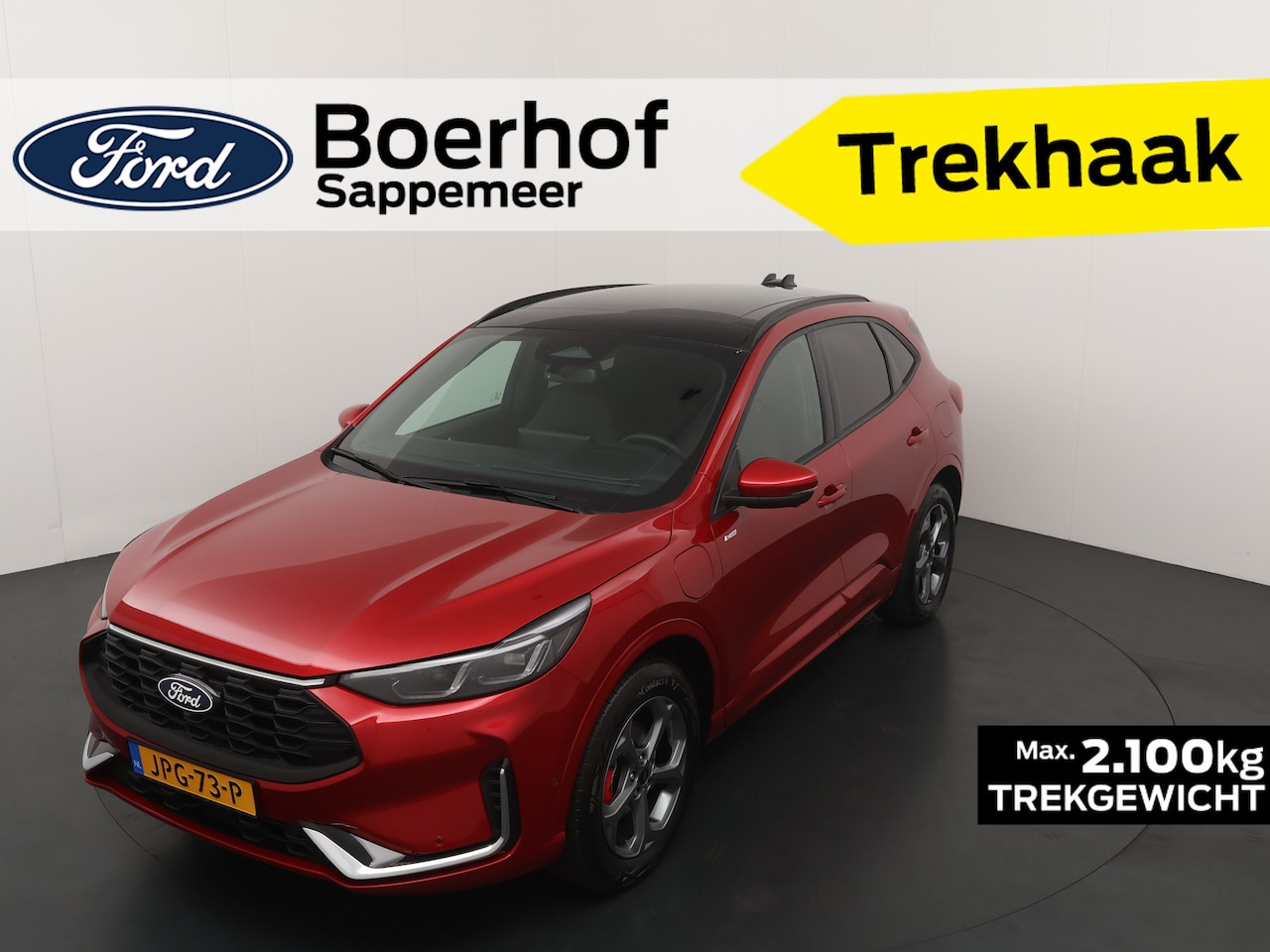 Ford Kuga - 2.5 PHEV 243 pk ST-Line X | Trekhaak | Pano | Winter Pack | Adapt. cruise | Matrix LED | 3 - AutoWereld.nl