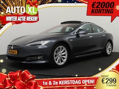 Tesla Model S - 75D Base 90%SOH Pano-dak Autopilot Leder 19'LMV Dodehoek 2k
