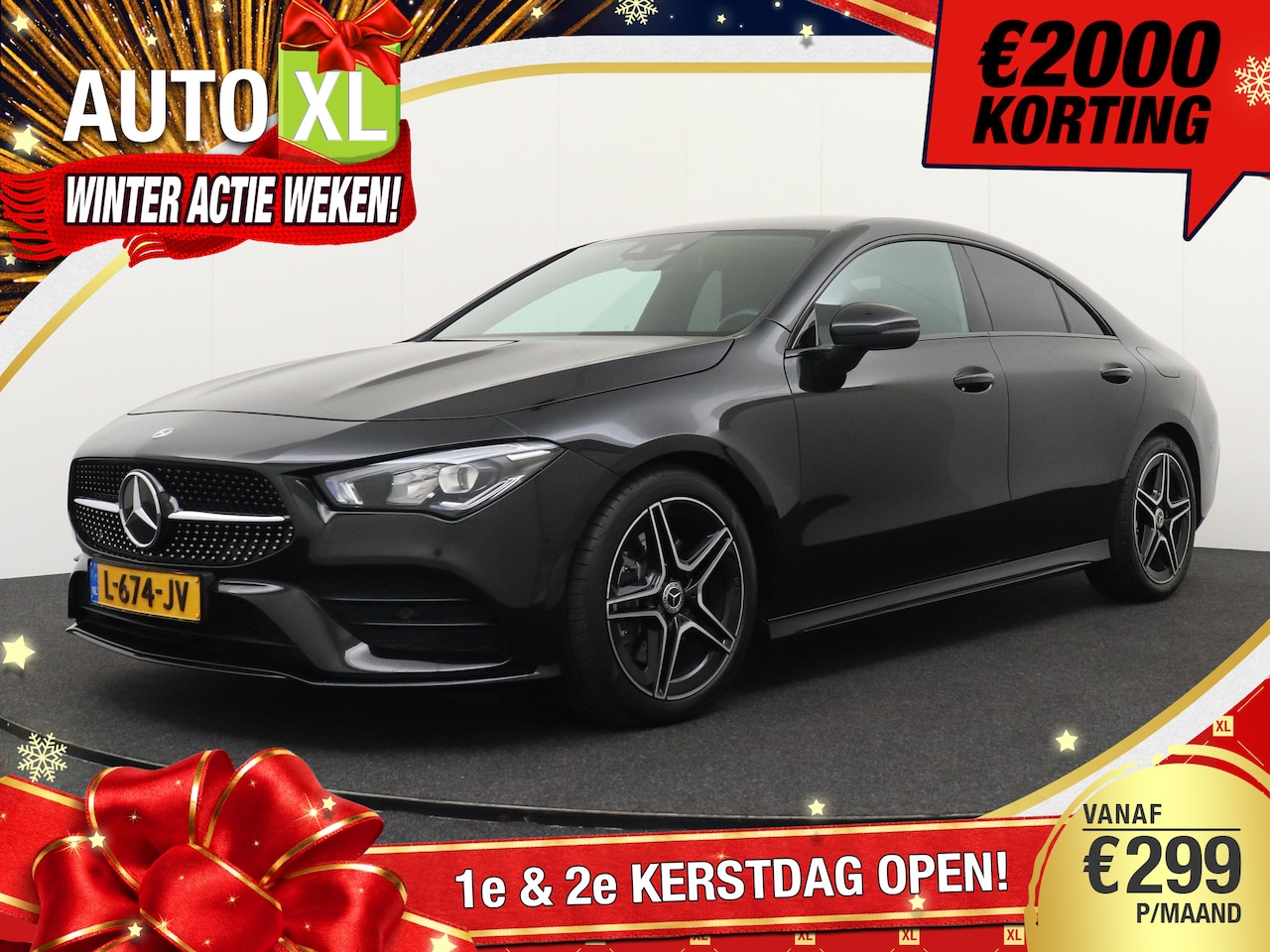 Mercedes-Benz CLA-Klasse - 200 164 PK Aut. AMG Night-Pakket Camera Carplay 2k - AutoWereld.nl