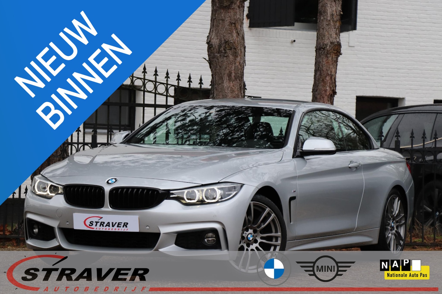 BMW 4-serie Cabrio - 420i High Executive |M-Sport |Harman/Kardon |Nekverwarming - AutoWereld.nl
