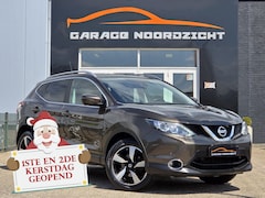 Nissan Qashqai - 1.2 N-Connecta PANORAMADAK|NAVIGATIE|XENON|360' CAMERA|GETINT GLAS|TREKHAAK|DEALER ONDERHO