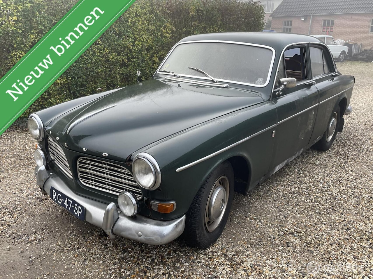 Volvo Amazon - 121 1967 GROEN 4 DEURS OPKNAPPER SLAAPBESLAG! - AutoWereld.nl
