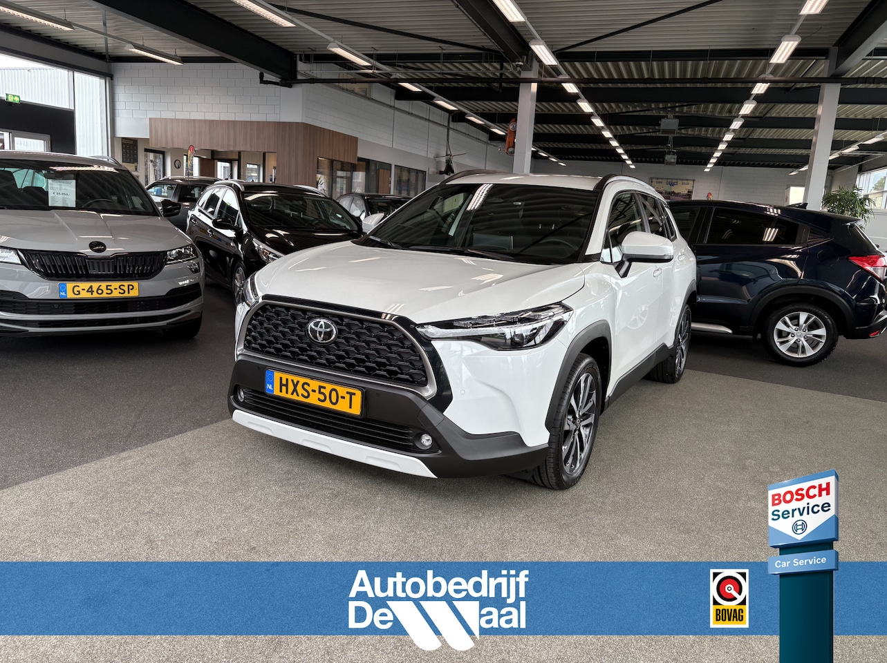 Toyota Corolla Cross - 1.8 Hybrid 140 Style Plus KEYLESS/CAMERA/NAVI/DODEHOEK/WINTERPACK - AutoWereld.nl