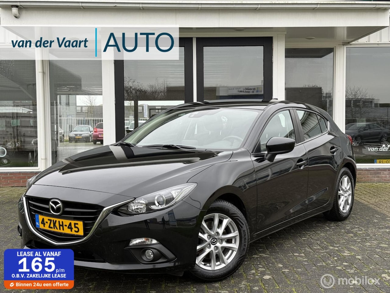 Mazda 3 - 2.0 Skylease / Navi / PDC / Clima / Cruise / 6BAK - AutoWereld.nl