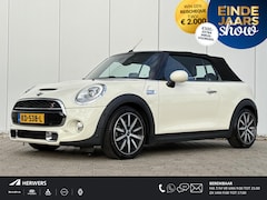 MINI Cabrio - 2.0 Cooper S Chili Serious Business Alarm klasse 3 / Automaat / Cabrio / Airco / Navigatie