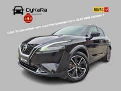 Nissan Qashqai - 1.3 MHEV Xtronic Tekna Design Pano Leder Trekhaak Dealer OH 1e eig