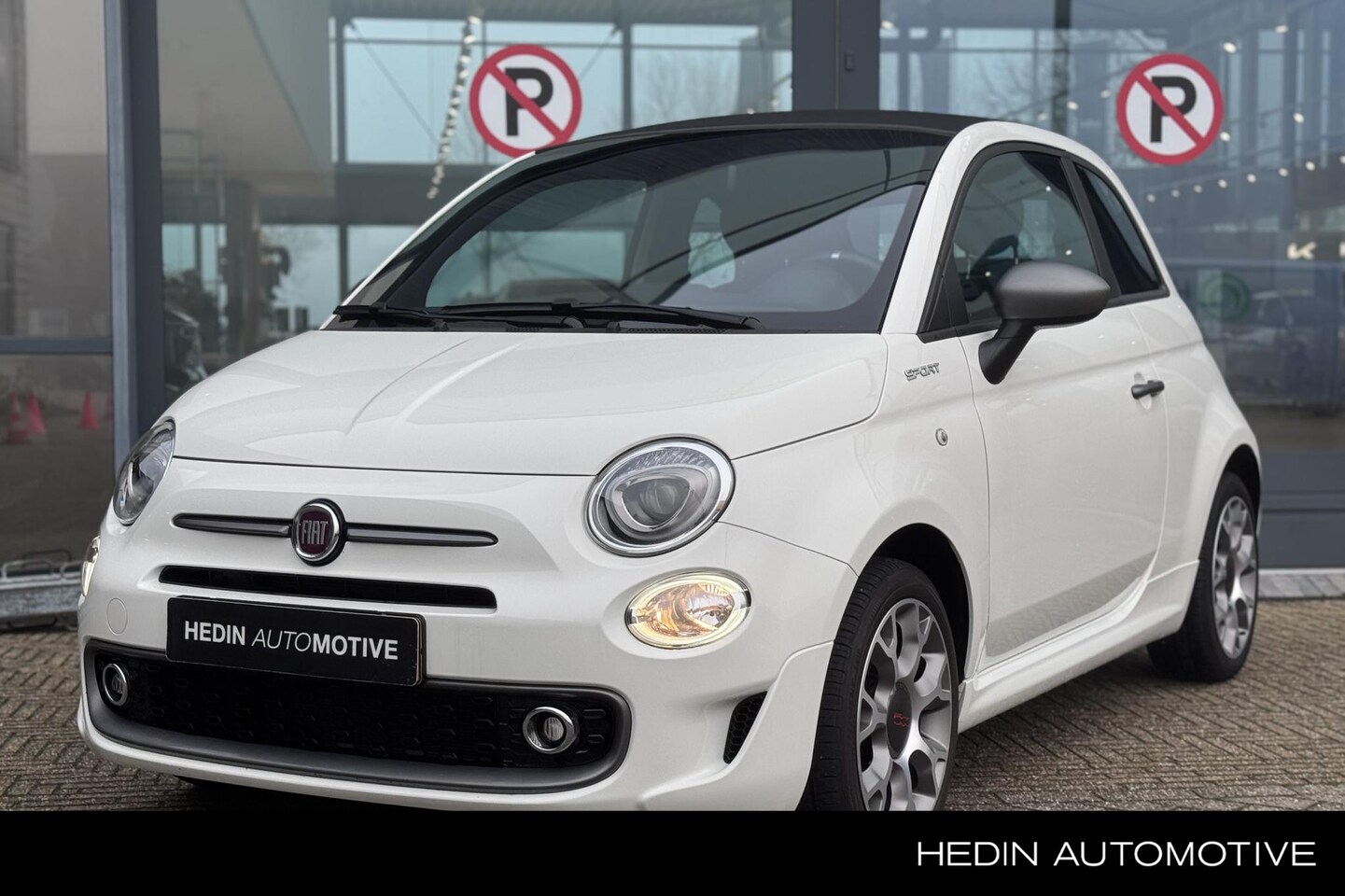 Fiat 500 C - 1.0 Hybrid Sport | Cabrio | Navigatie via App | Climate Control | Cruise Control | Apple C - AutoWereld.nl