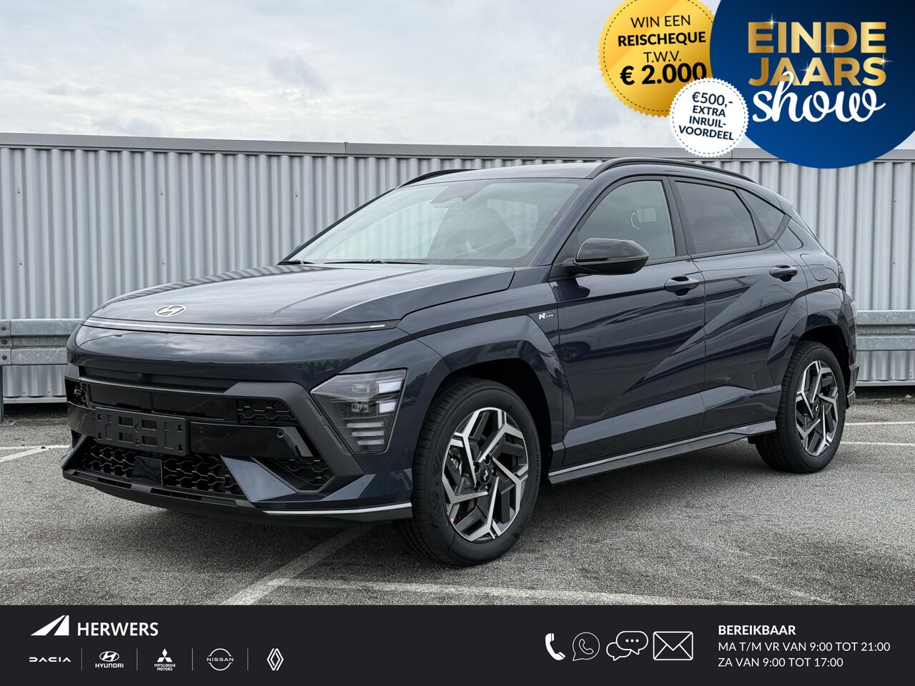Hyundai Kona - 1.6 GDI HEV N Line / Modeljaar 2026 / 3000 Korting / Stoelverkoeling / Stuurverwarming / S - AutoWereld.nl