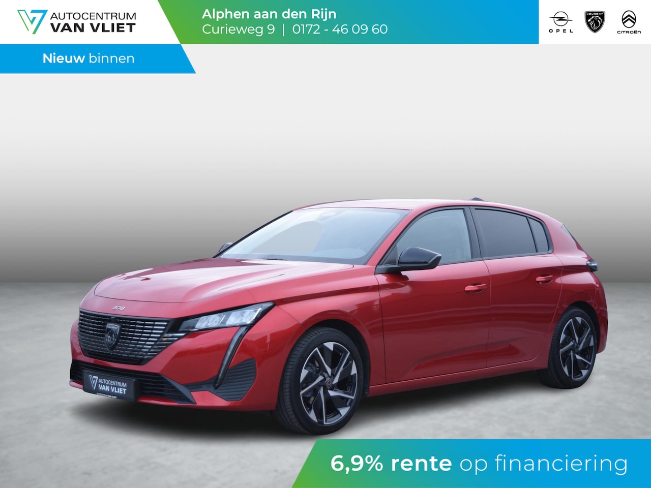 Peugeot 308 - 1.2 PureTech Allure Pack Business 130 PK | NAVI | PARKEERSENSOREN MET CAMERA | CLIMATE CON - AutoWereld.nl