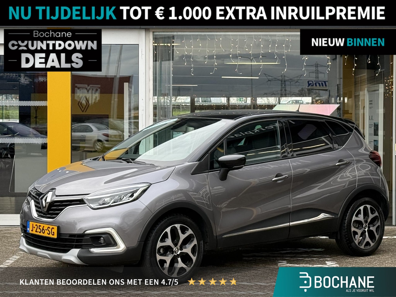 Renault Captur - 1.3 TCe Intens | Navigatie | LED | Climate Control | Parkeersensoren | Key-less | Cruise C - AutoWereld.nl