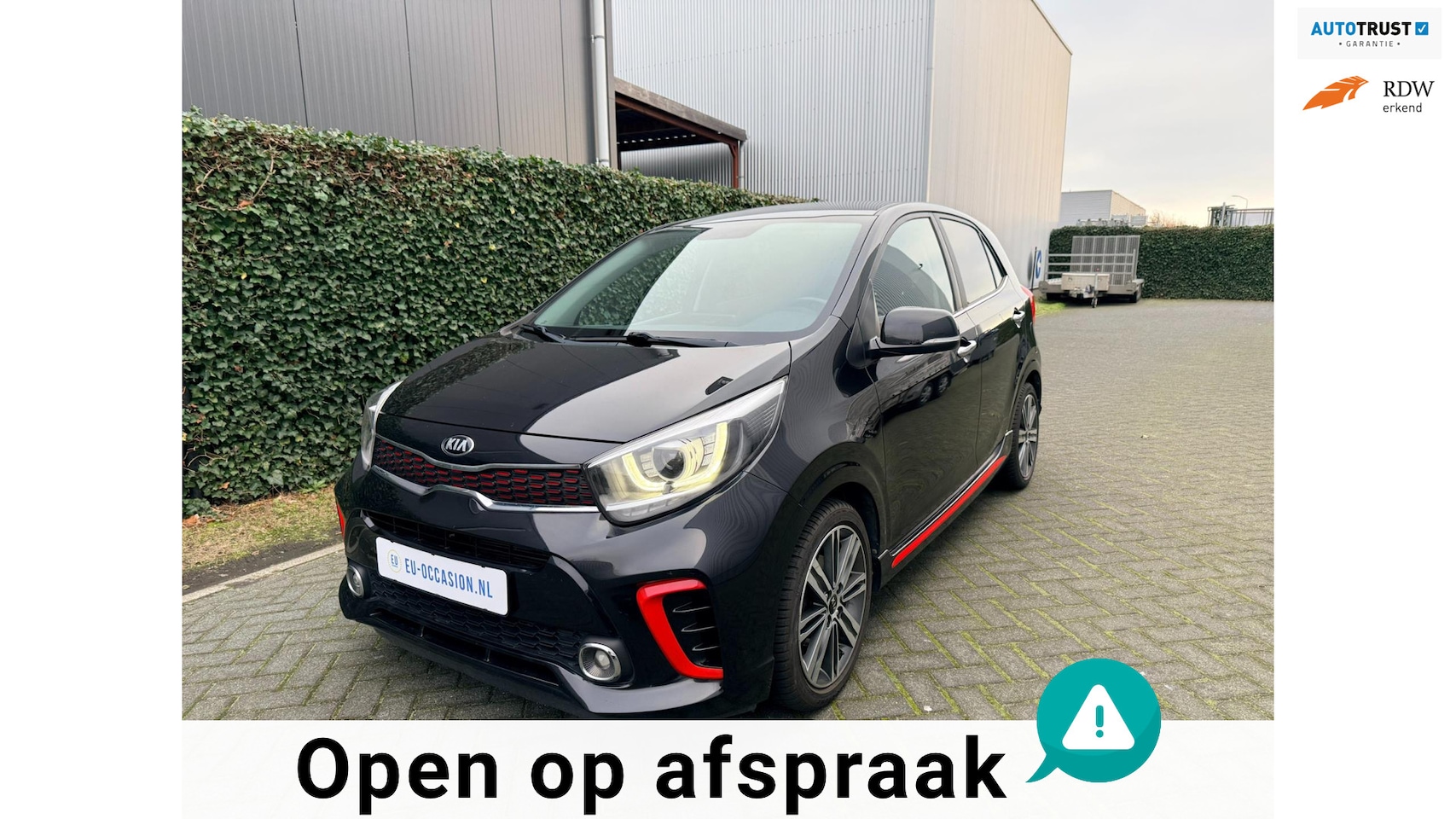 Kia Picanto - 1.2 CVVT GT-LINE 84PK 2018 | LEDER | CARPLAY - AutoWereld.nl