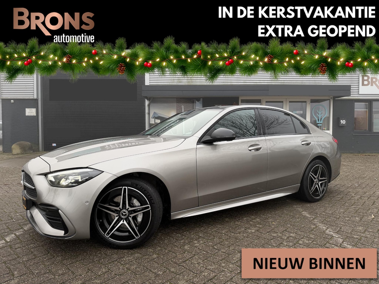 Mercedes-Benz C-klasse - 300 e AMG Business Line Luxe uitvoering l Hybrid - AutoWereld.nl